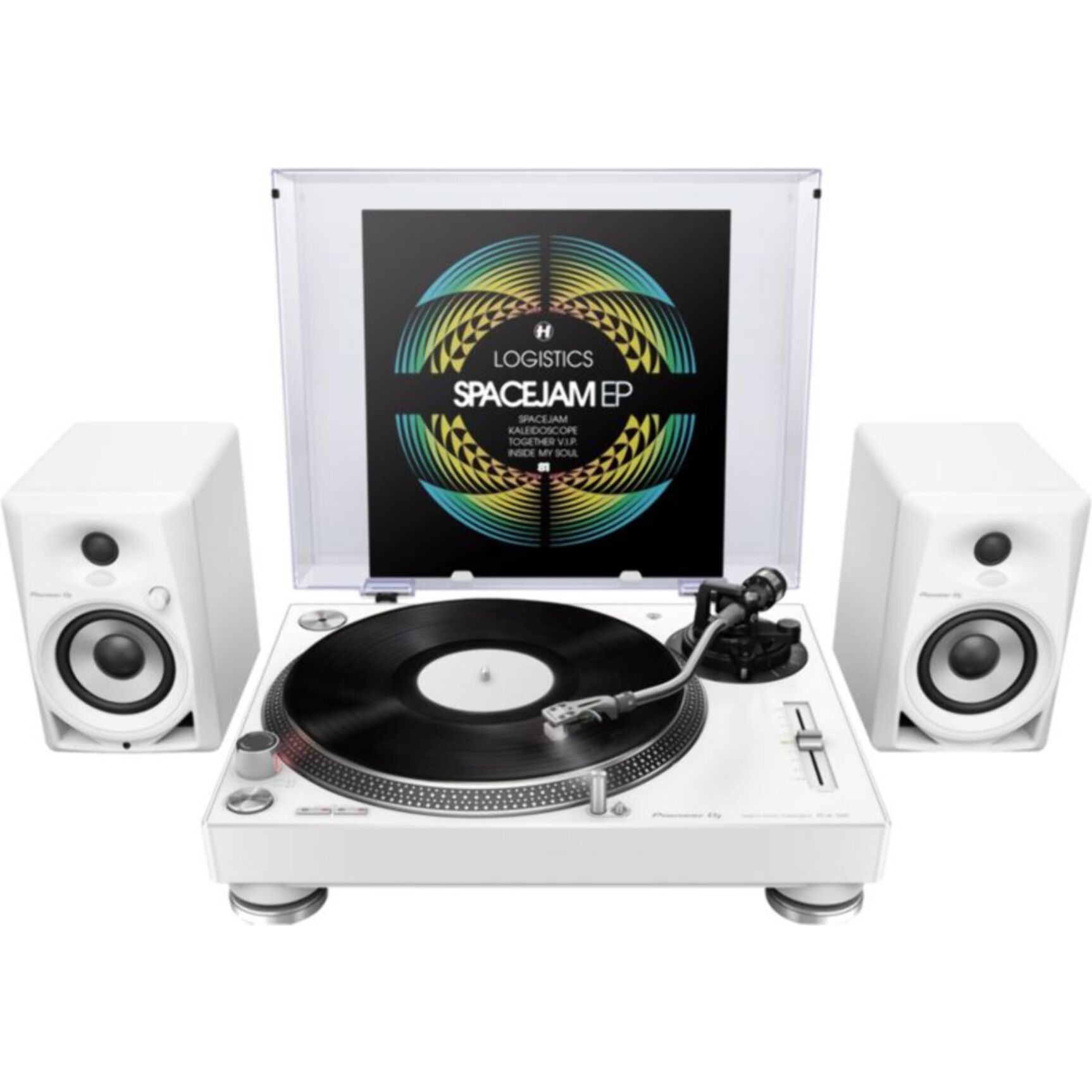 Platine vinyle PIONEER DJ PLX-500 Blanc