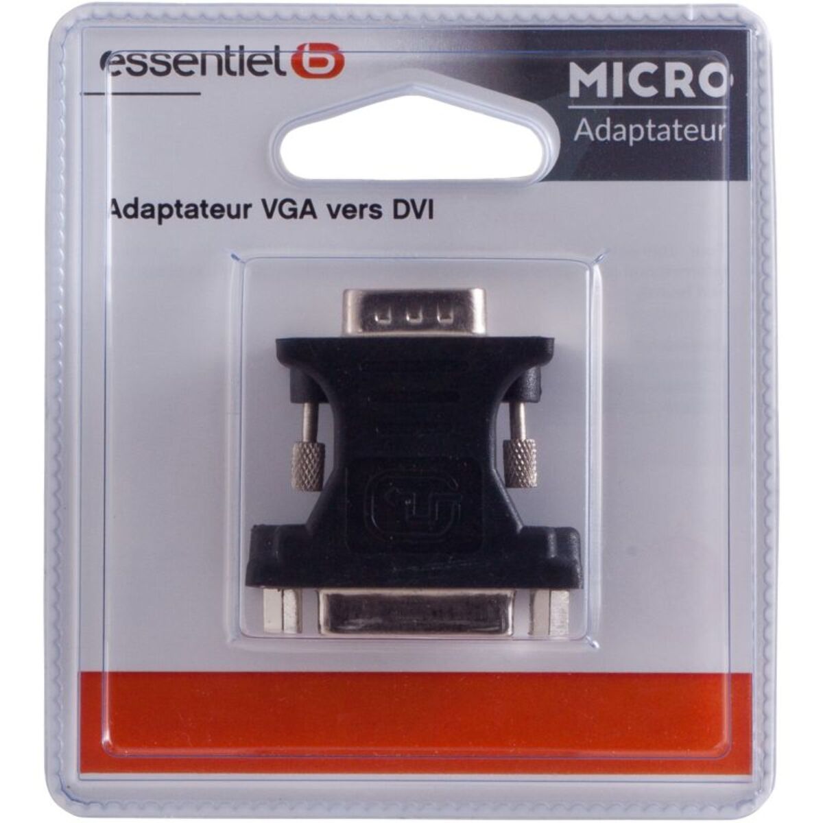 Adaptateur DVI/VGA ESSENTIELB VGA Femelle / DVI