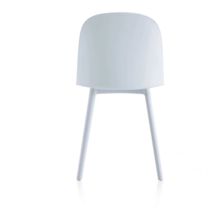 Pack 4 sillas de comedor Sabra Blanco