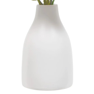 Composition Florale Artificielle Bina H19 cm avec Pot en Grès