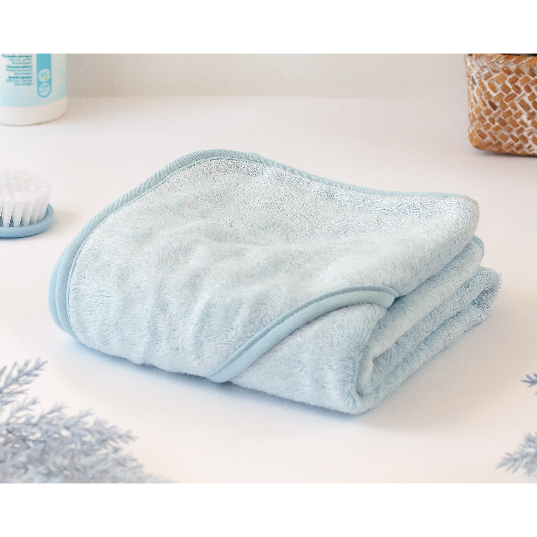 TOALLA DE BAÑO PARA BEBÉS AZUL