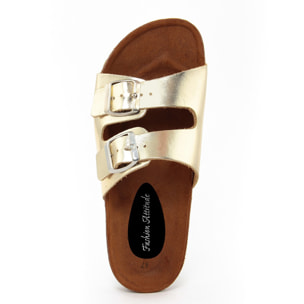 Sandalo flat Donna colore Dorato