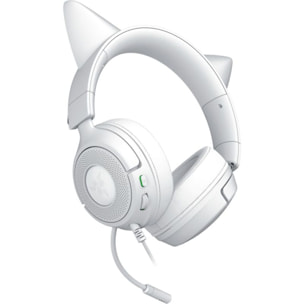 Casque gamer RAZER KRAKEN KITTY V3 X BLANC