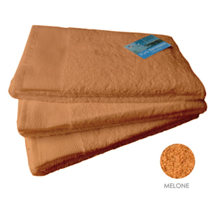 Set salvietta 3 pezzi 60x110 cm melone