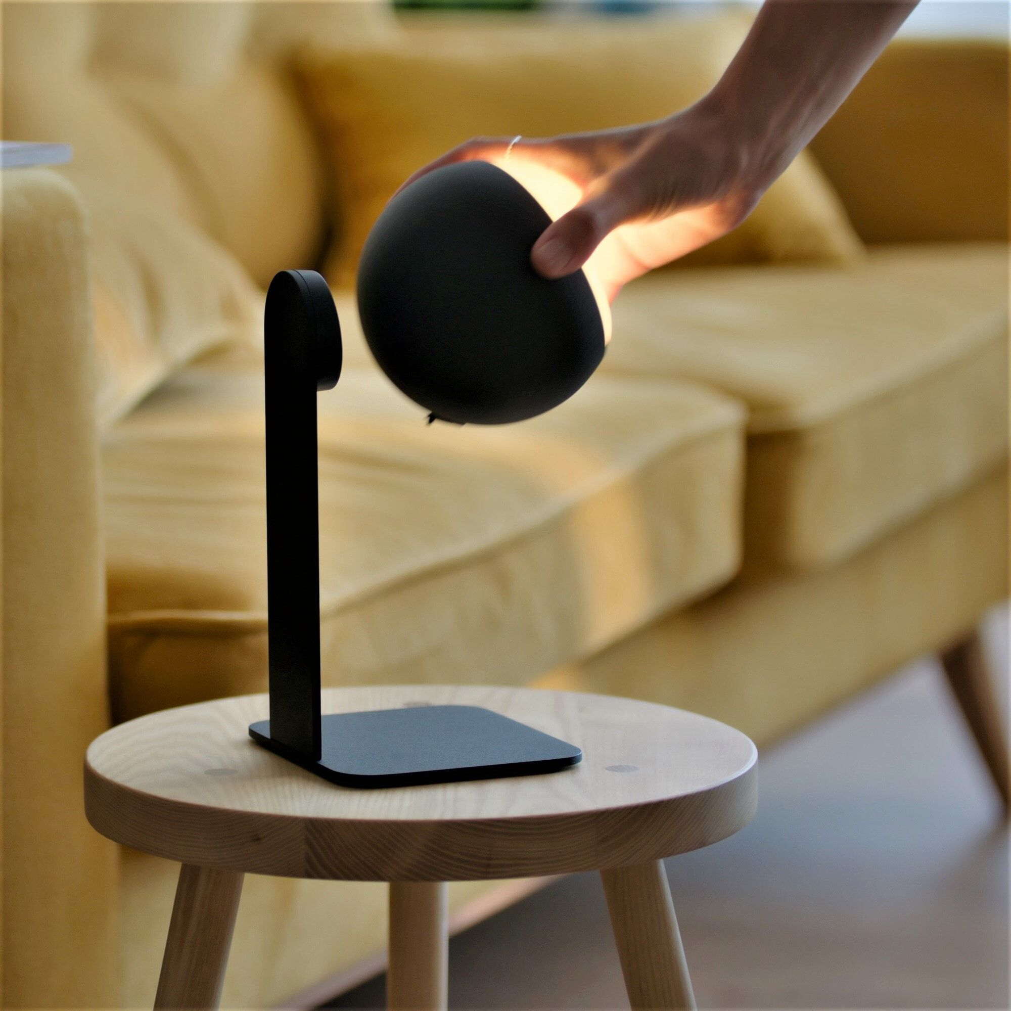 Forlight Magnet - Lámpara Portátil Led Orientable Con Batería Recargable, Luz Cálida 3000K