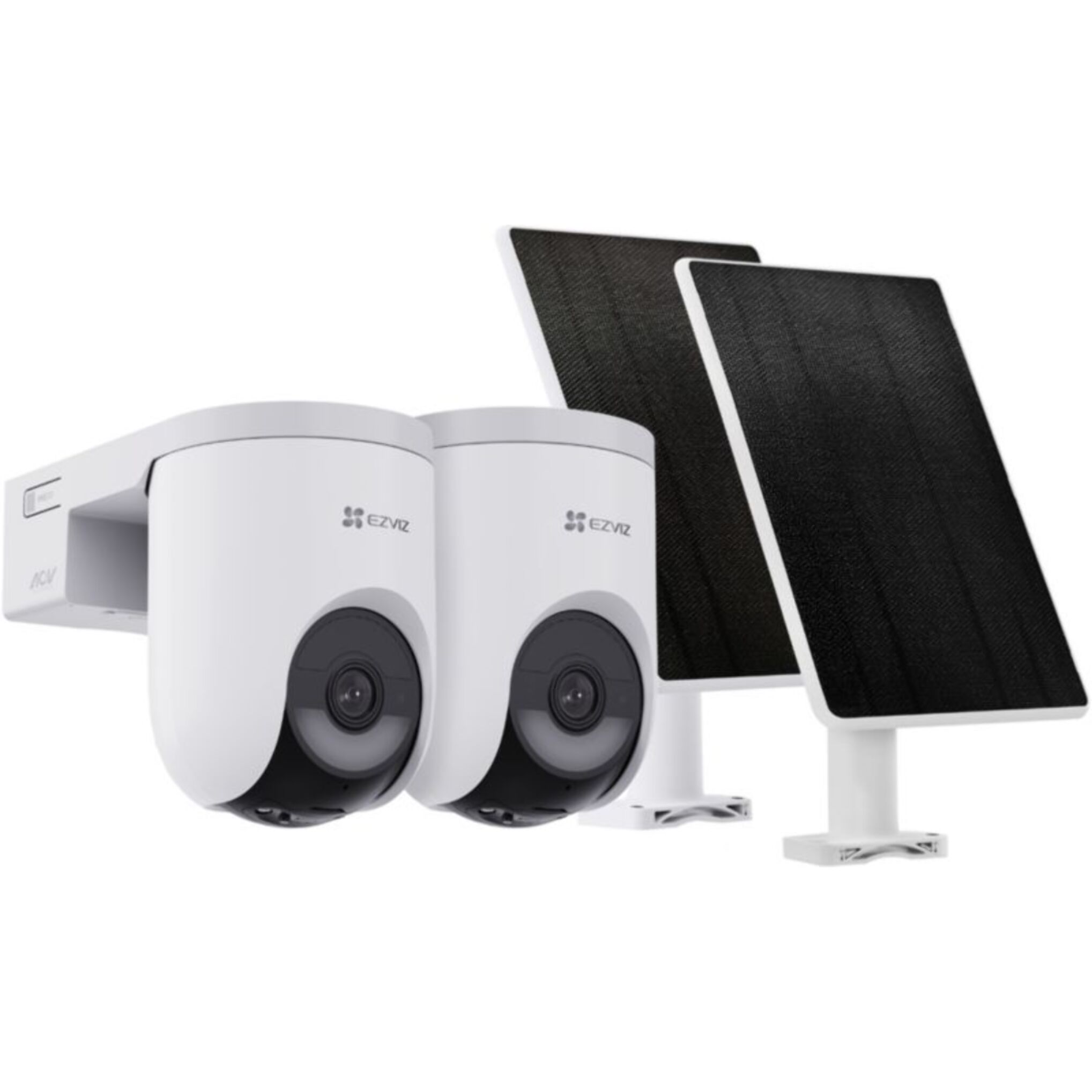 Pack sécurité EZVIZ 2 cam. HB8 Lite+ Panneau Solaire