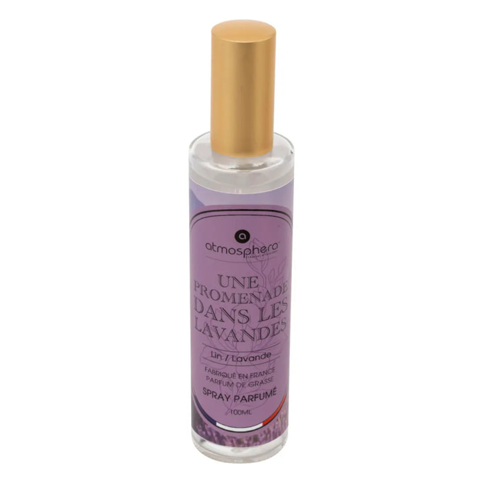 Spray d'ambiance Nibi lin et lavande 100ml
