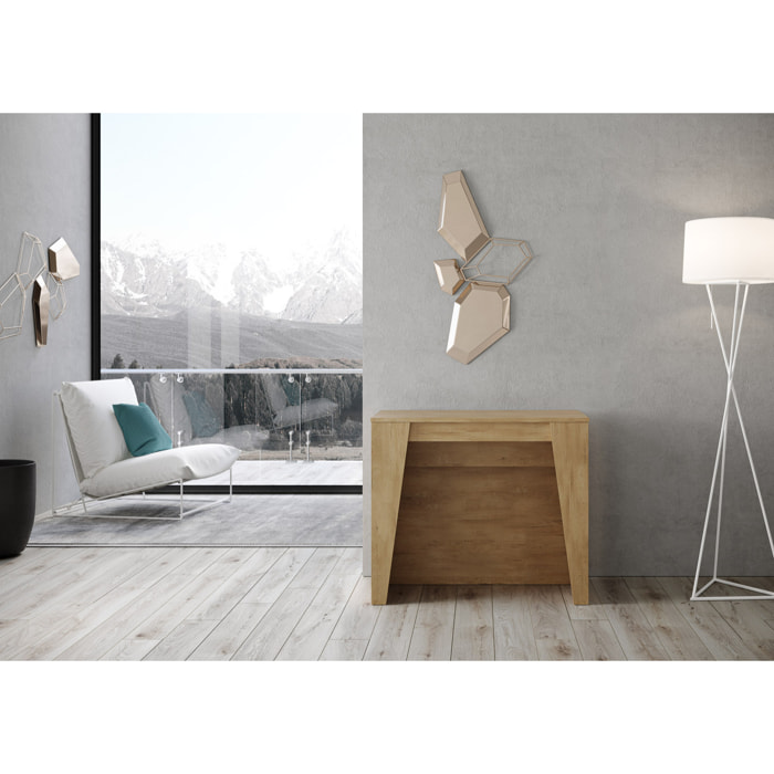 Consolle allungabile 90x48/296 cm Bakari Quercia Natura