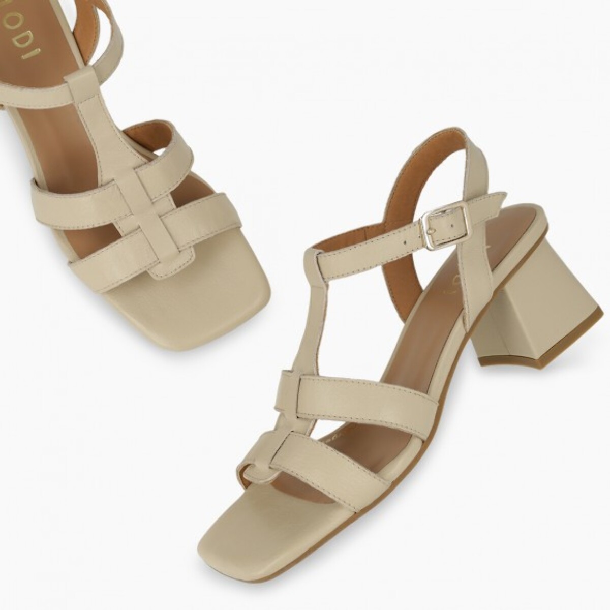 SANDALIAS BEIGE MIL5214-GO