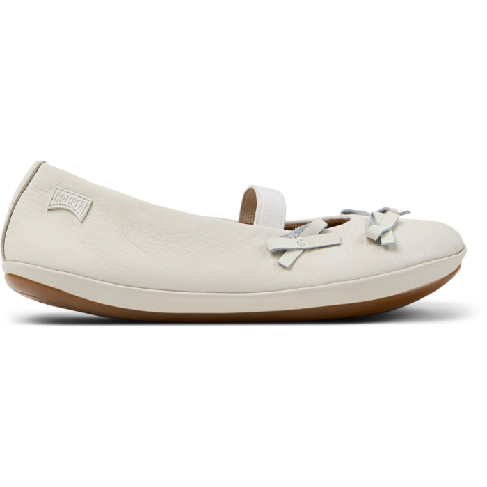 Bailarinas - CAMPER Right Twins - Blanco - Cuero liso