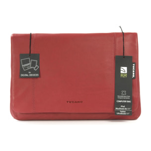 Borsa a tracolla  unisex In Vera pelle Made in Italy 23,5x34x4,5 cm