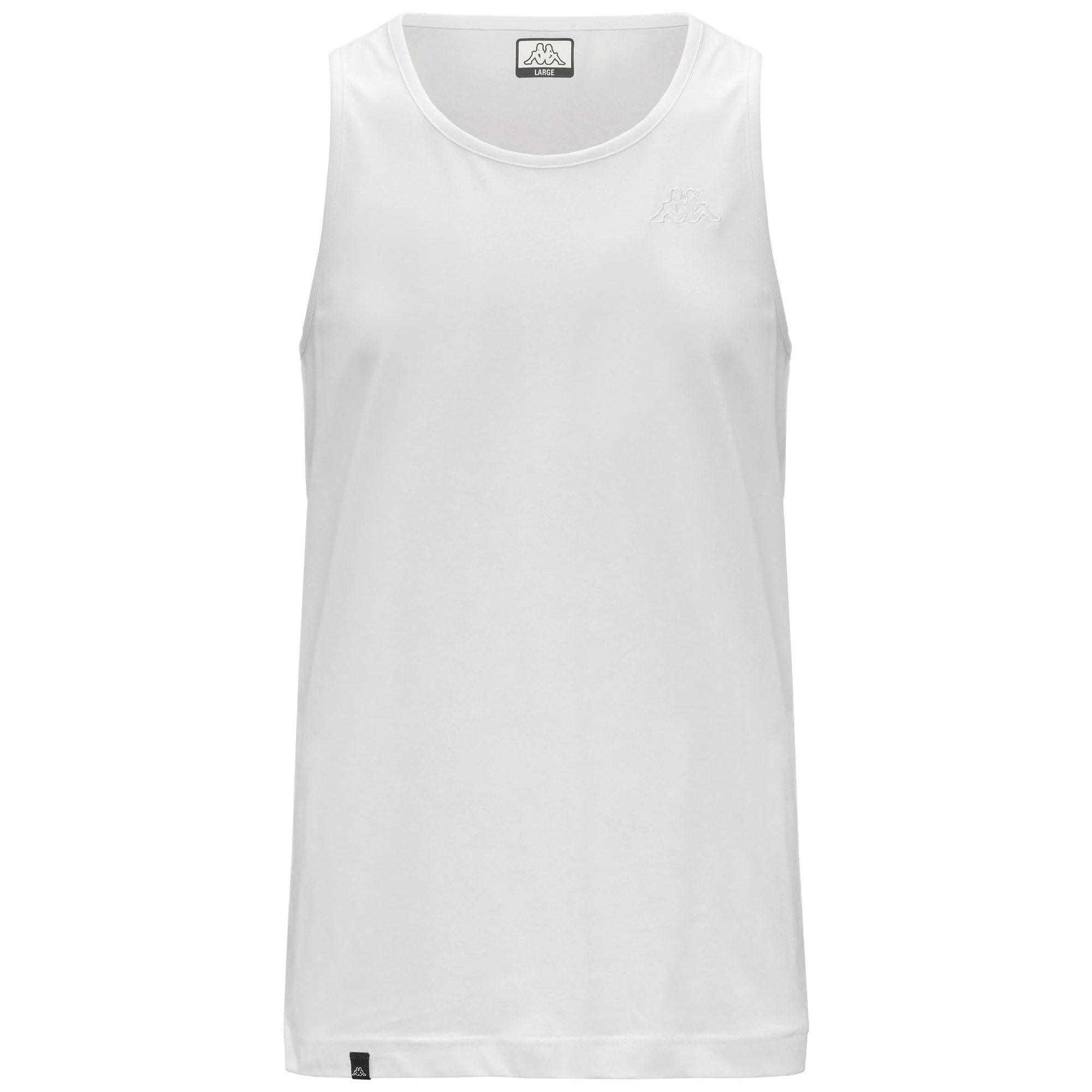 Kappa - Camisetas y tops Hombre Blanco - Logo Zenith