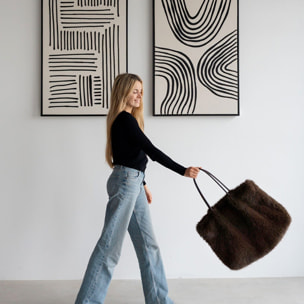 Sac à main Mika marron Kare Design