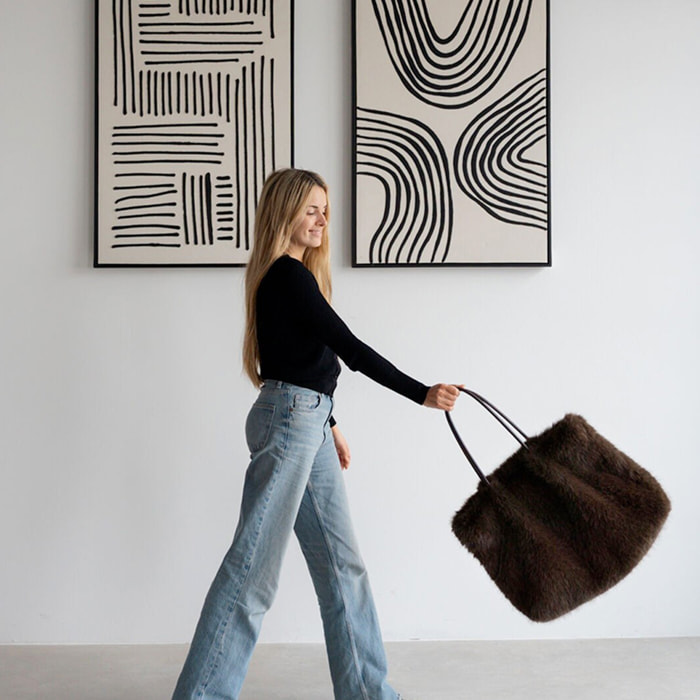 Sac à main Mika marron Kare Design