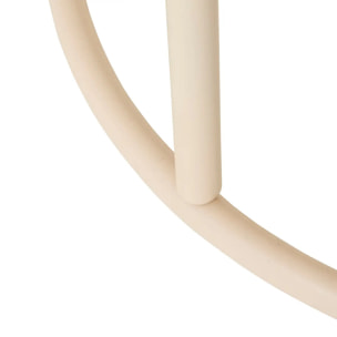 Table basse Juna beige 45x45x40,5cm