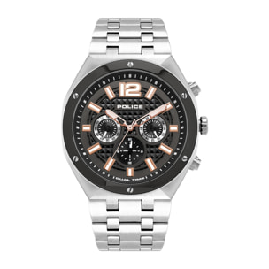 Reloj Police PL15995JSTU61M Hombre Analogico Cuarzo con Correa de Acero inoxidable