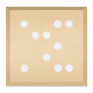 LEDS C4 Plafon Wow Led 44W 3000K Oro 2311Lm