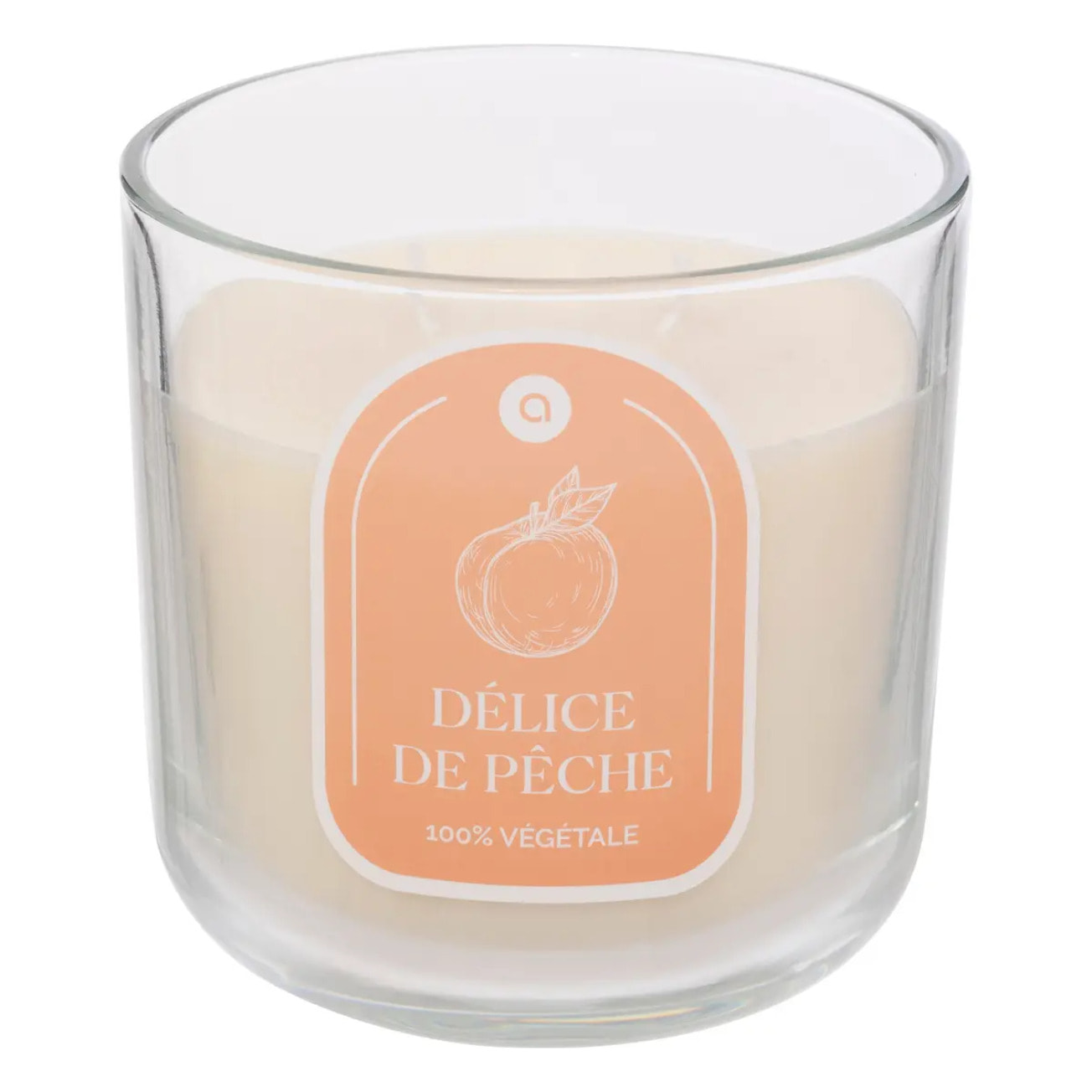 Bougie parfumée " Floa" pêche 350g