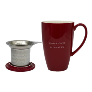 Mug en Céramique avec Infuseur