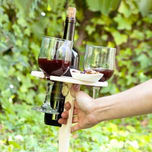 Tavolo da Vino Pieghevole e Portatile per Esterni Winnek InnovaGoods