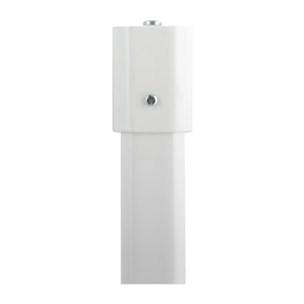 Support de plafond pour barre de douche modèle MAGIC UNIVERSAL Blanc Spirella