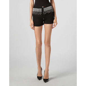 PHILIPP PLEIN Pantalones cortos vaqueros