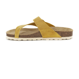 SANDALIA VALENCIA BABUNKERS AMARILLO