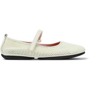 Ballerini - CAMPER Right Nina - Bianco - Tessile tecnico (Poliestere riciclato)