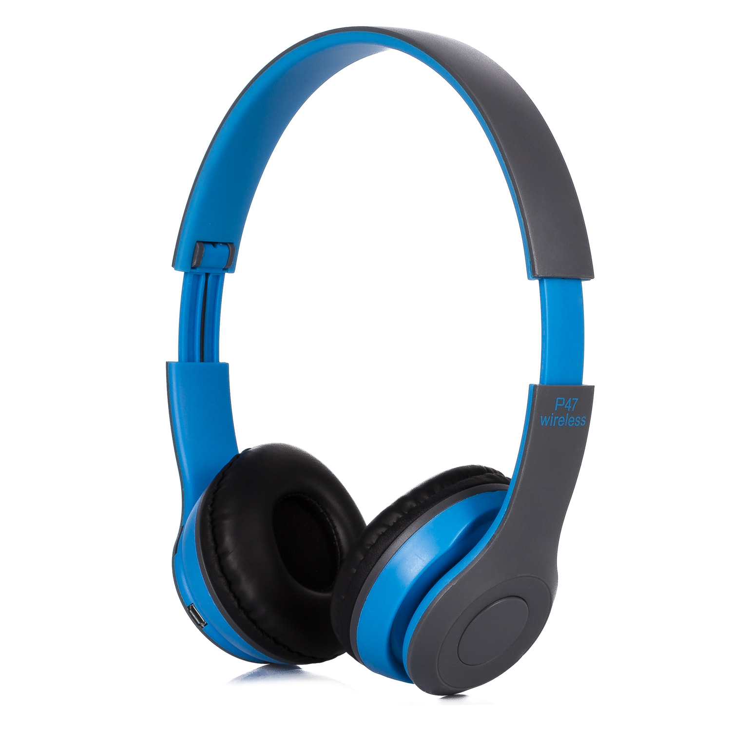 Cascos auriculares P47 Bluetooth 5.0 +EDR con radio FM incorporada y lector de Micro SD.