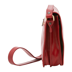 Borsa a tracolla  da uomo In Vera pelle Made in Italy 23x20x9 cm