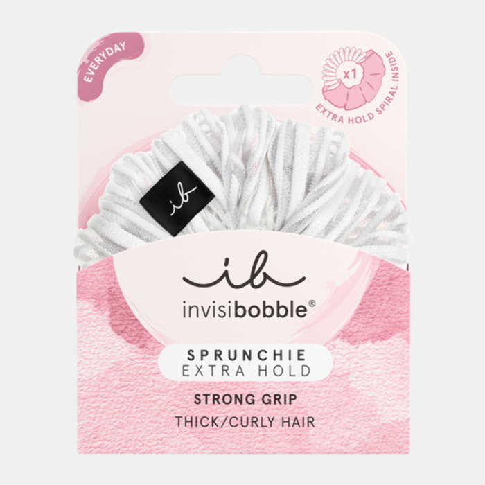 IB SPRUNCHIE EXTRA HOLD Pure White