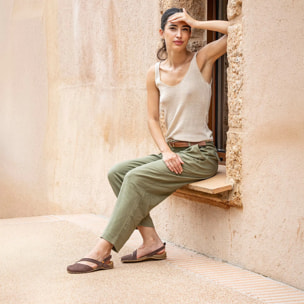 Sandalias N5813 PLEASANT WOOD/PANGLAO color Wood