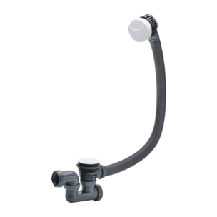 Baignoire droite 170 X 75 Brive avec vidage blanc
