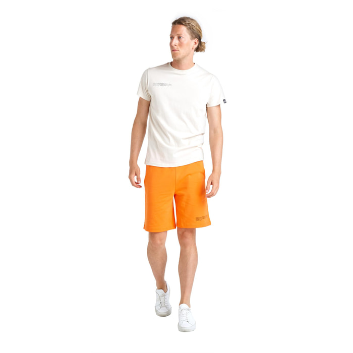 T-shirt in cotone organico a maniche corte da uomo Minimal