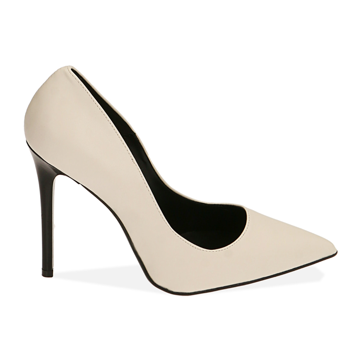 Décolleté panna, tacco 11 cm