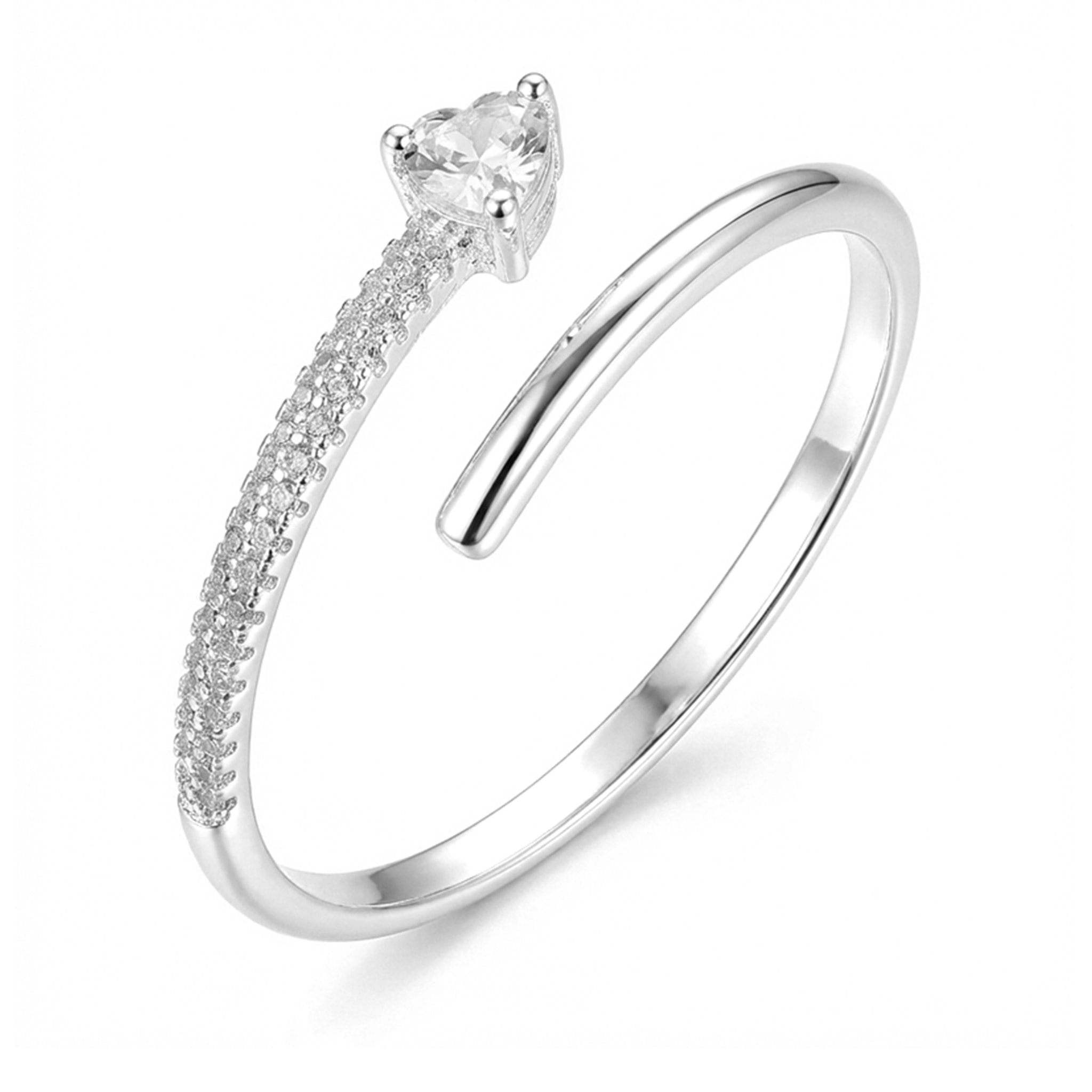 Anillo Ashuba acabado plata