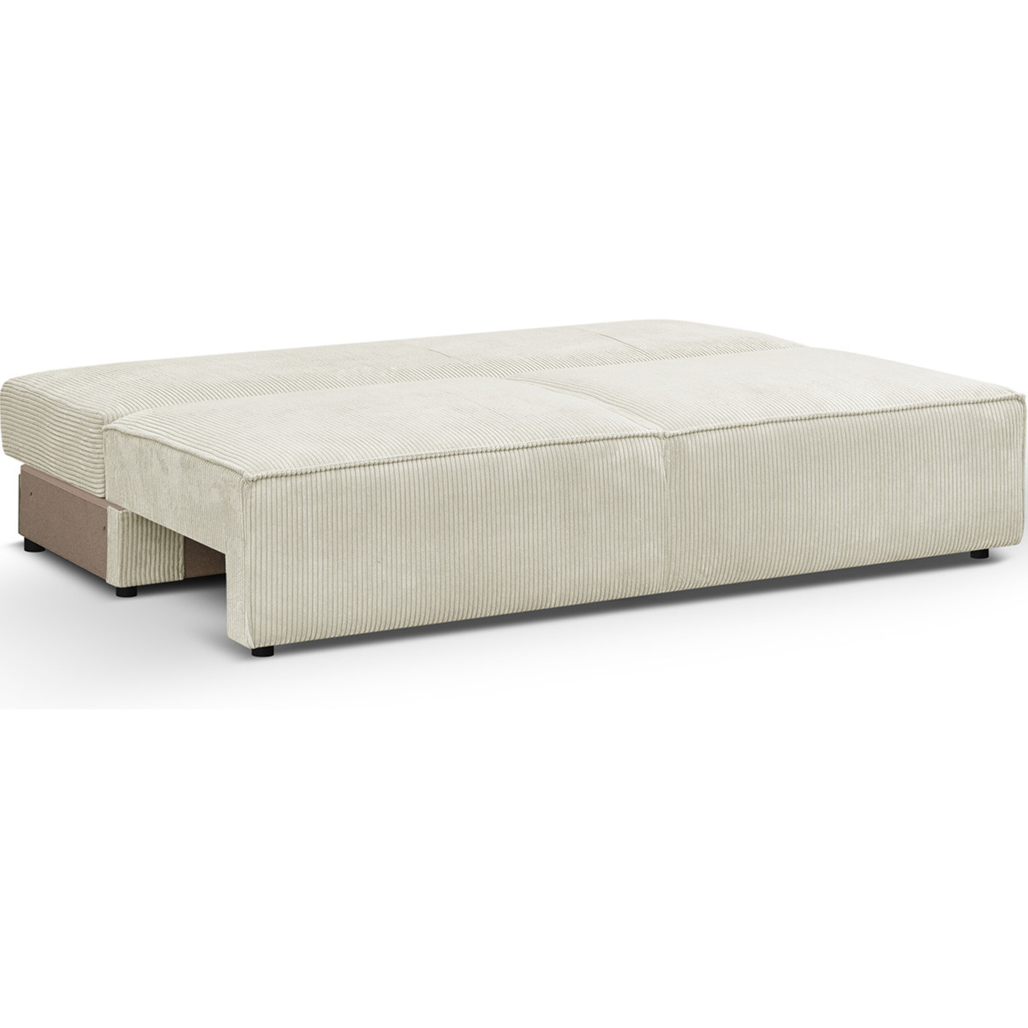 Module canapé convertible 2 places en velours côtelé - HARPER MOD