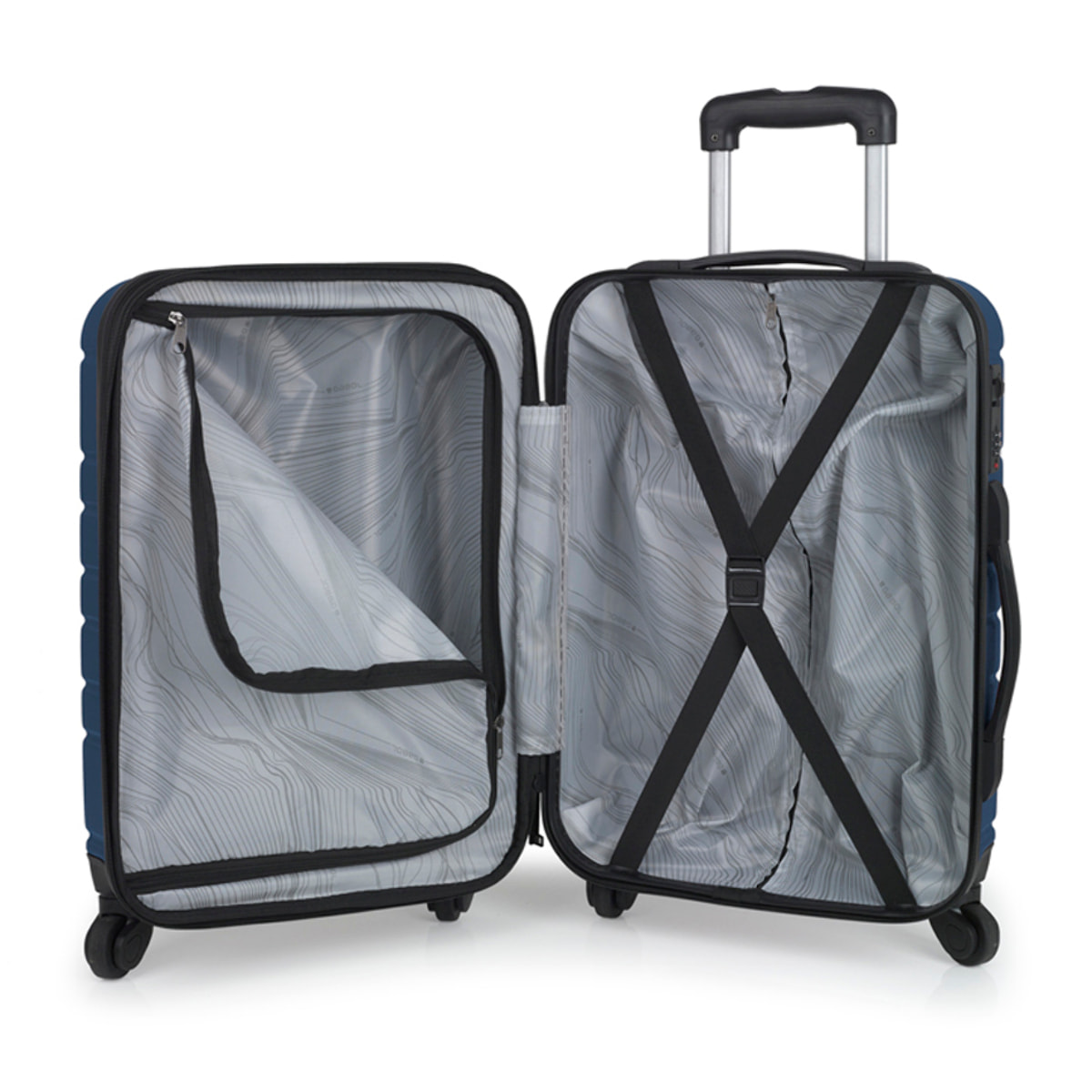 Juego de 3 maletas (cabina, mediana y grande) ZERO