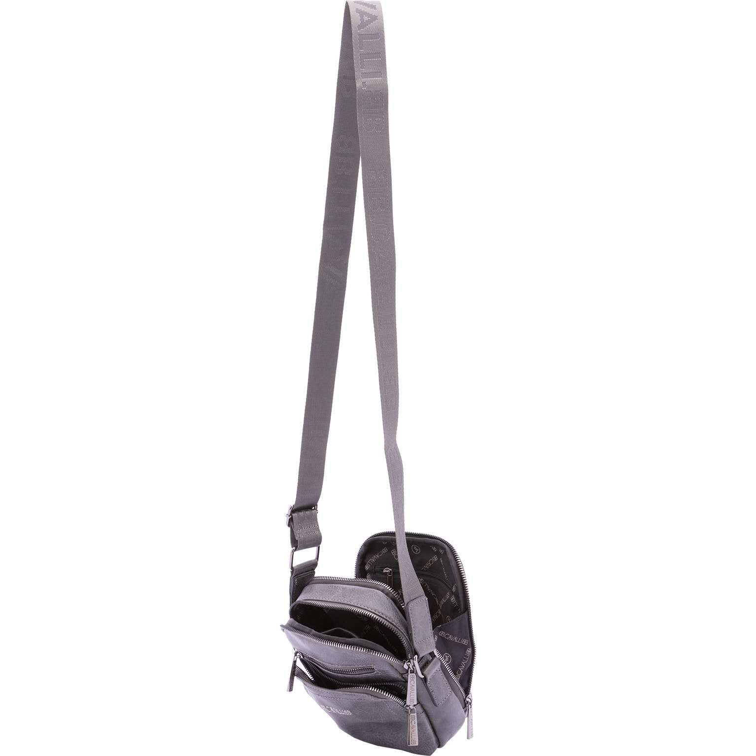 Borsa a tracolla da uomo - Modello False - Ecopelle - 18.0 x 15.0 x 9.0 cm