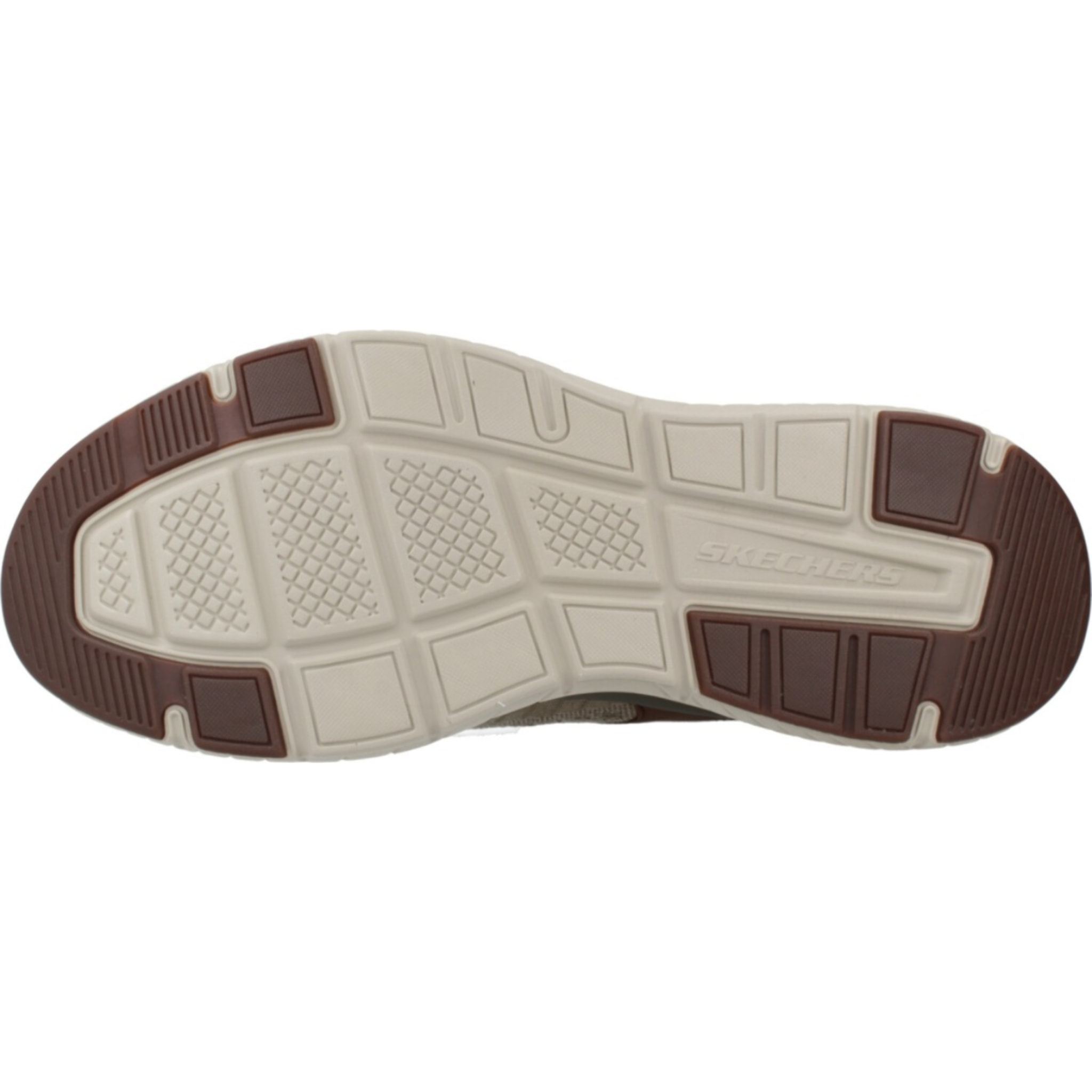 Sneakers De  Hombre Slip-ins Arch Fit Crosser Marron