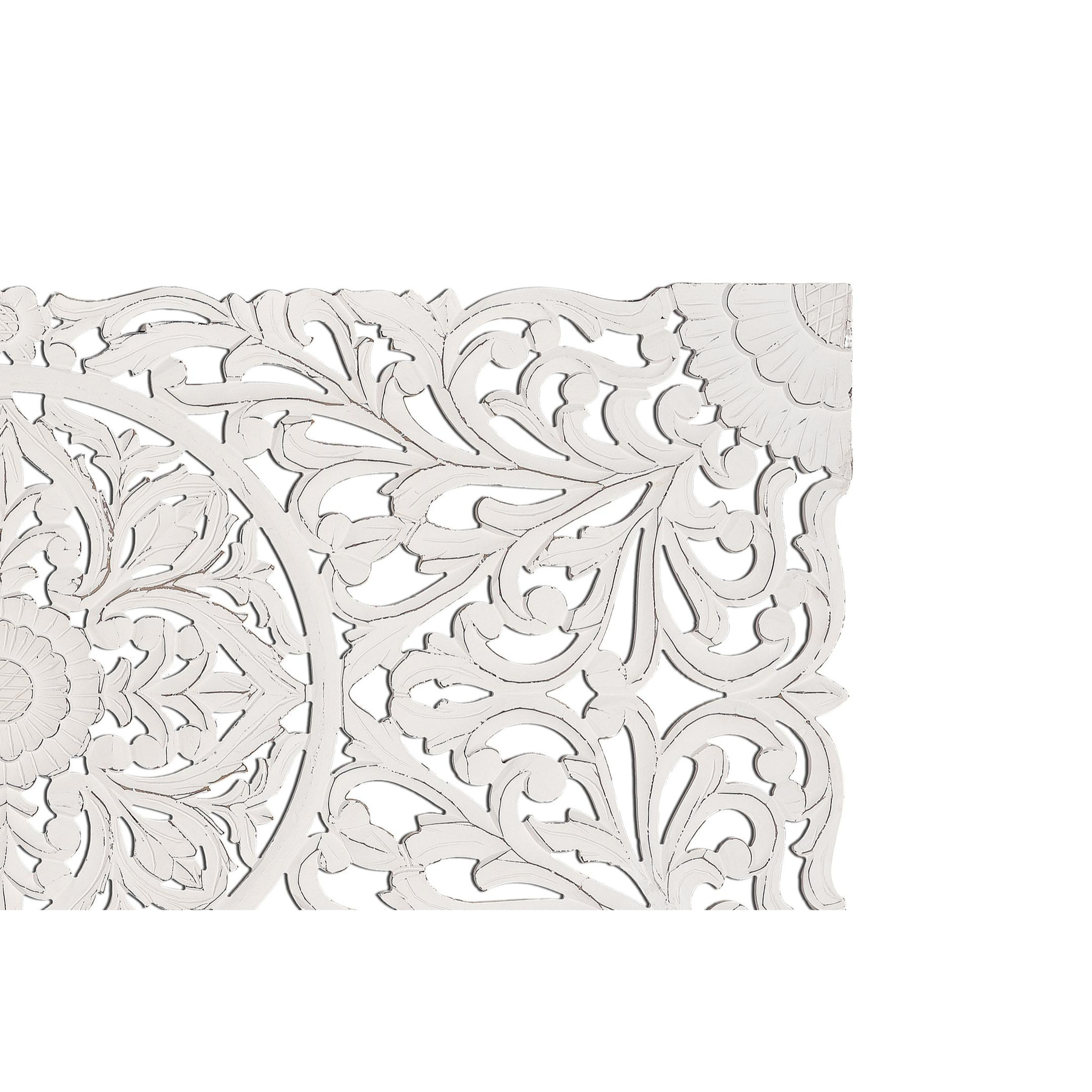 Cabecero de Mdf 166 Cm Estilo Étnico Tallado