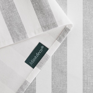 Mantel antimanchas KODA GRIS - 100% algodón