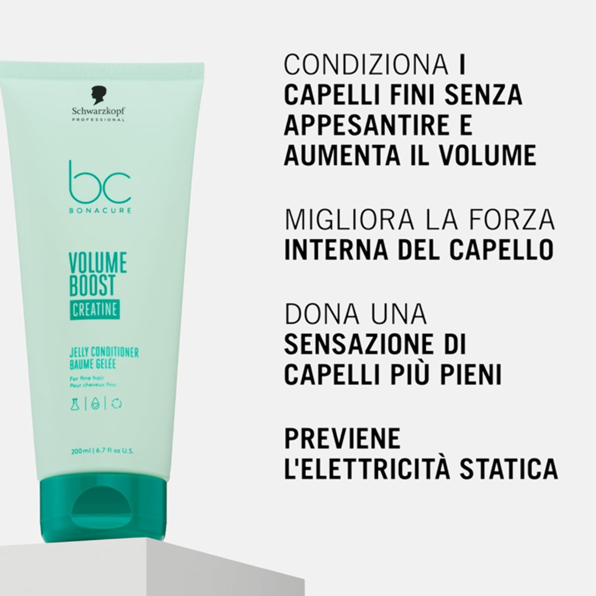 SCHWARZKOPF BC Volume Boost Jelly Conditioner Creatine 200ml