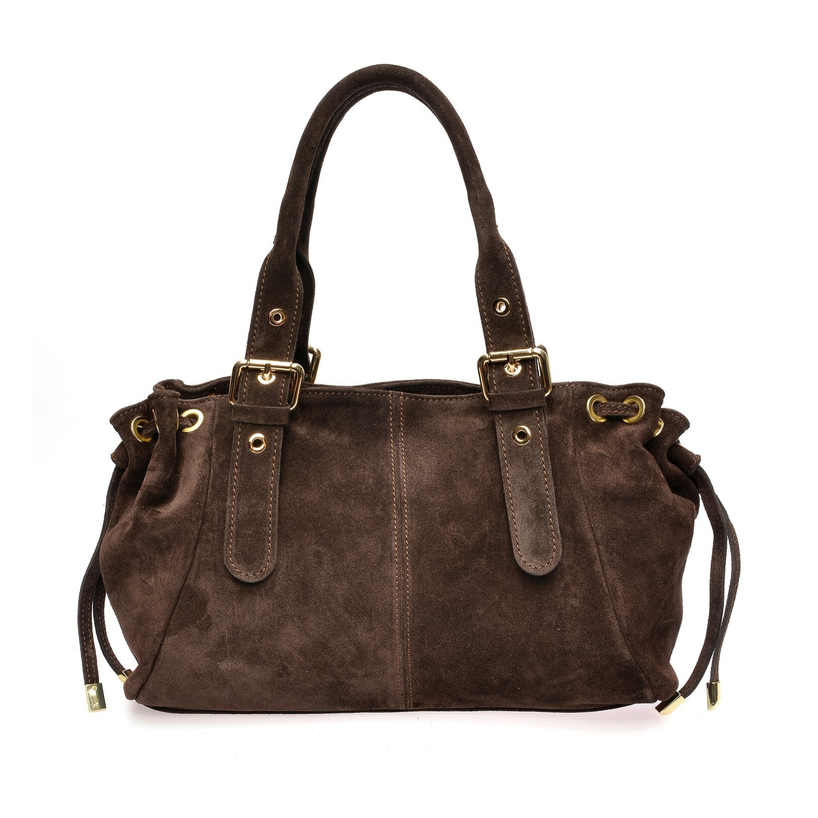 Borsa a mano Anna Luchini Marrone