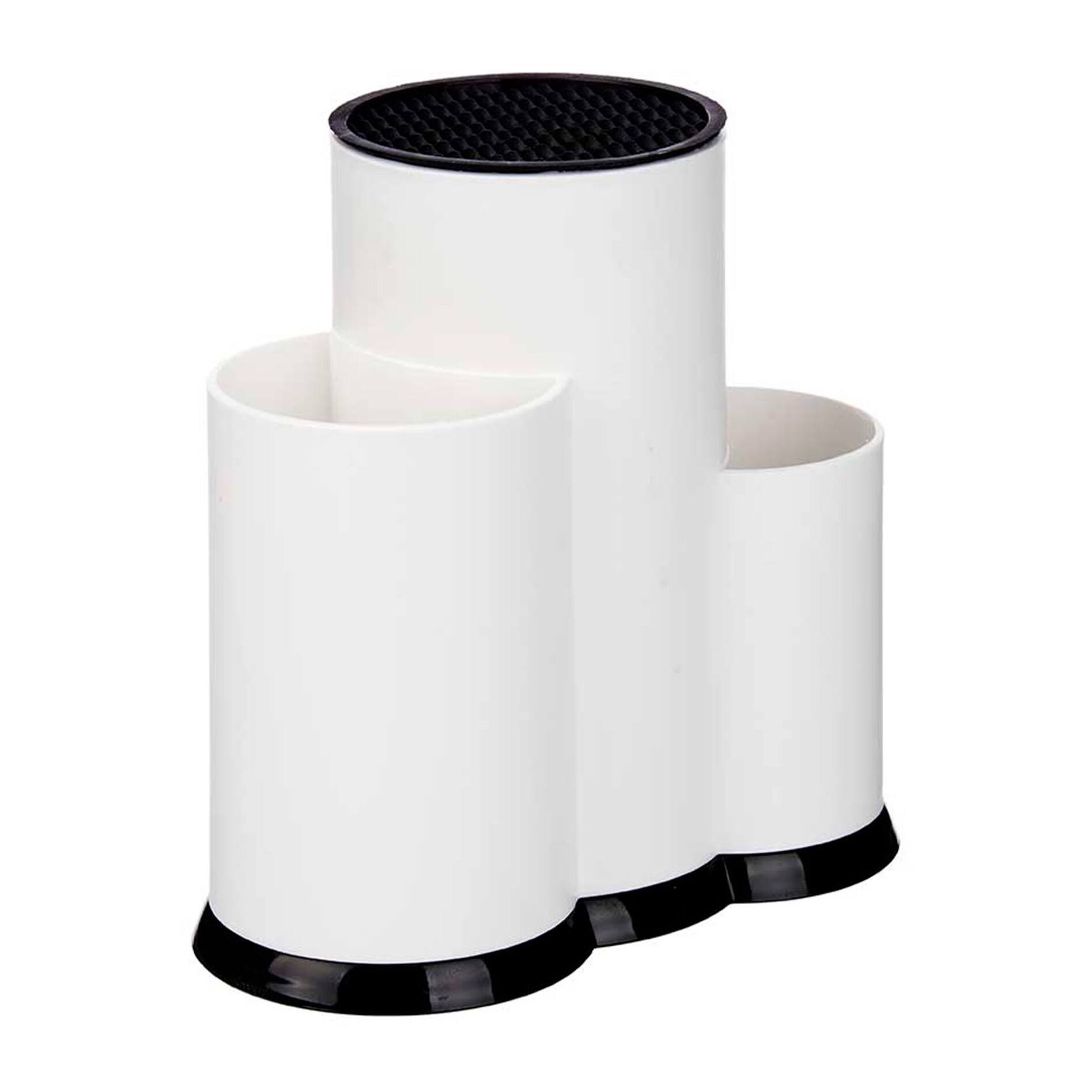 Soporte utensilios tacoma plastico blanc colección kinvara