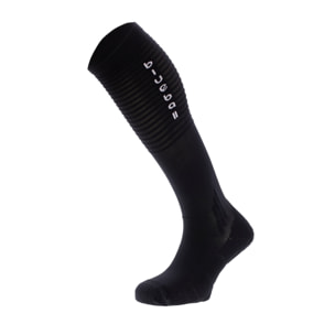 Calcetines largos de compresión unisex BLUEBALL Chamonix - Negro con logo blanco