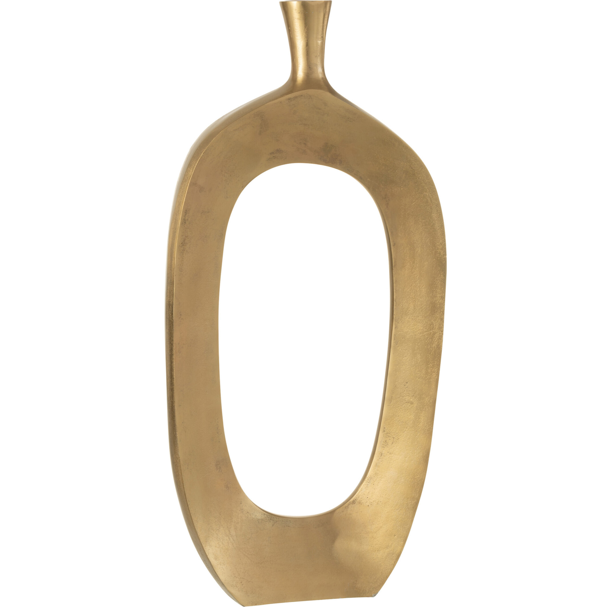 J-Line vase Nina - aluminium - or - large - 75 cm de hauteur