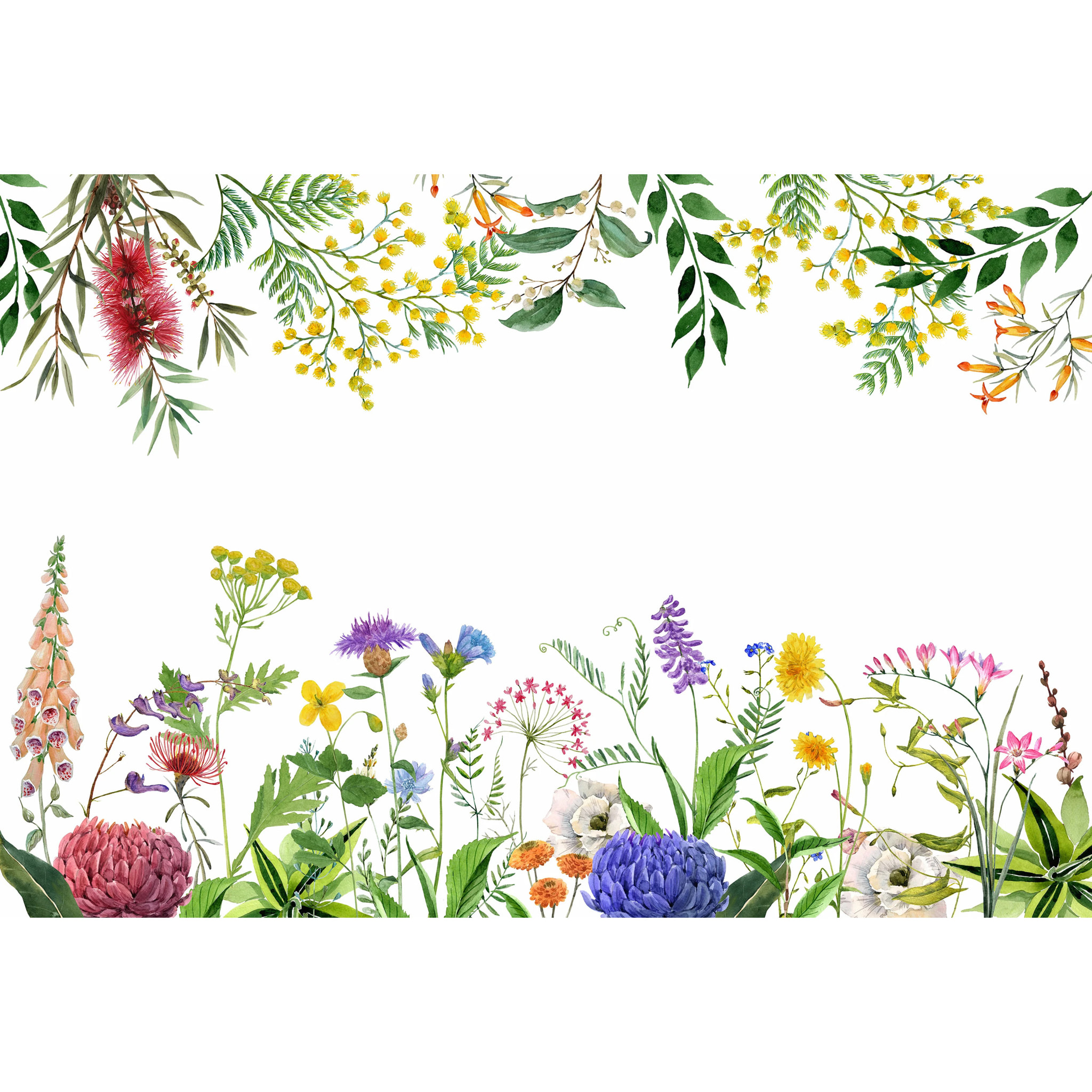 Papier peint panoramique Dame Nature