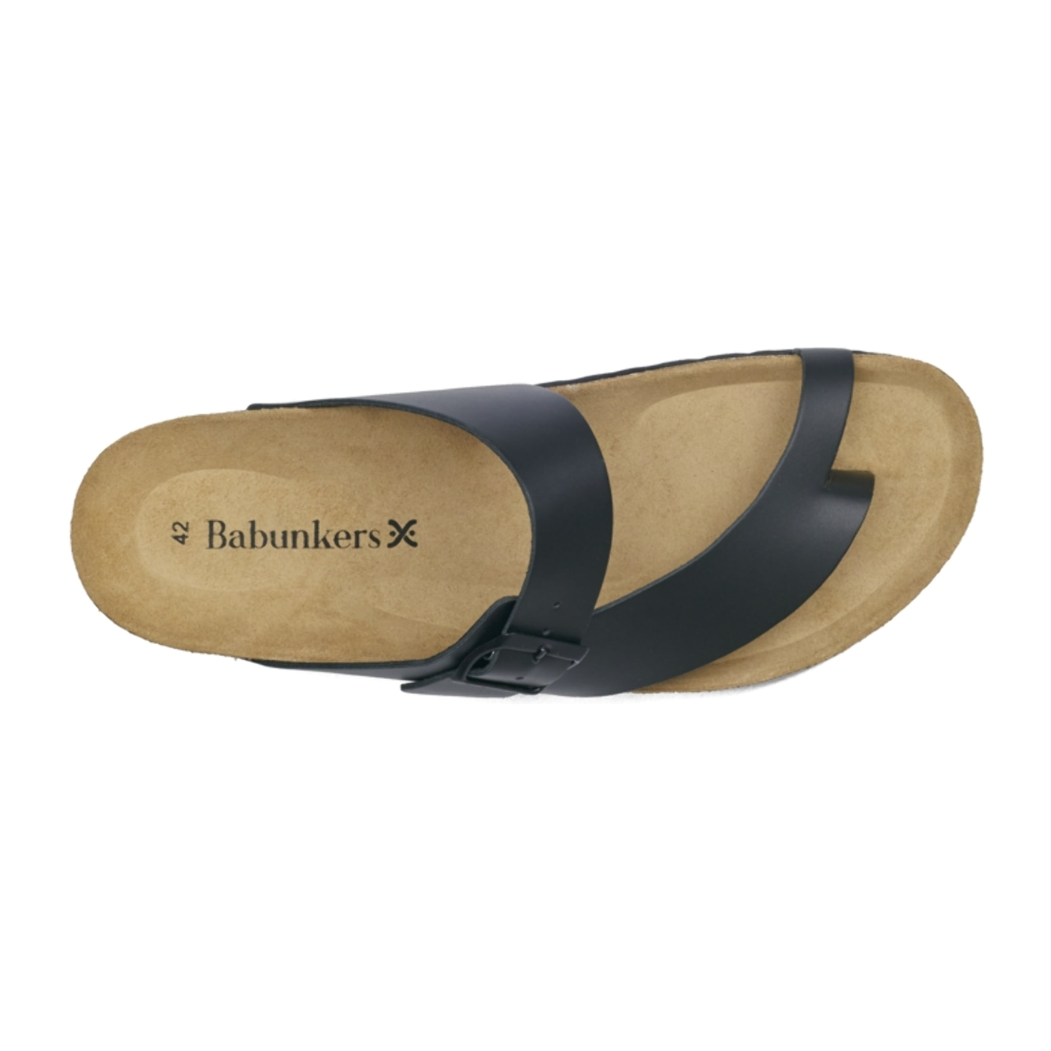 SANDALO LANZAROTE BABUNKERS NERO