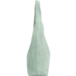 Borsa a mano da donna Made in Italy - Modello Valeria Chic - 100% pelle - 40.0 x 35.0 x 15.0 cm